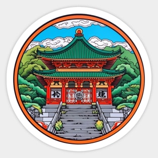 Mitsukushima Shrine Sticker